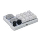 YYR4 Custom Mechanical Keyboard 12-Keypad Brown Switch with Lettering for Photo Editors Illustrators Designers