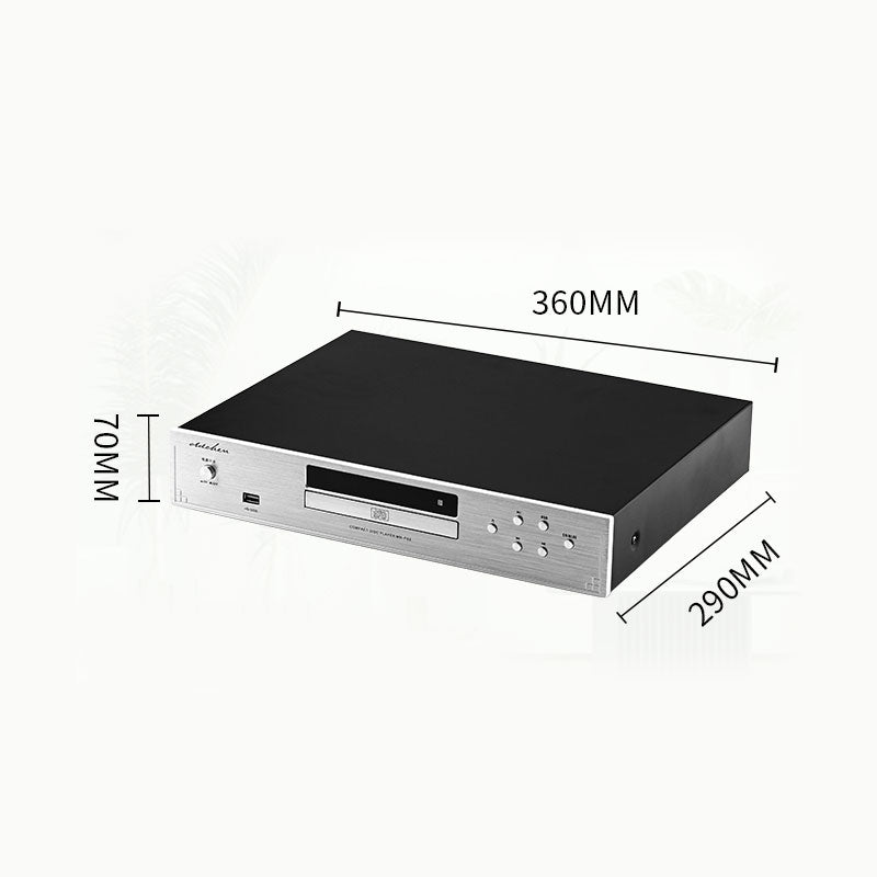 Silvery MH-P68 HiFi CD Player Bluetooth5.0 USB Lossless Audio Player Built-in DSP with 8 Sound Field Effects
