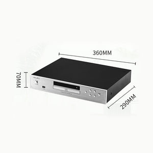 Silvery MH-P68 HiFi CD Player Bluetooth5.0 USB Lossless Audio Player Built-in DSP with 8 Sound Field Effects