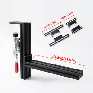 1 Set of Simplayer Universal Throttle Joystick Mount Desk Mount Flight Accessories for Thrustmaster