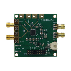 LMX2582 20-5500MHz Low Phase Noise Wideband Frequency Source Module Core Board + Optional STM32 Main Control Board