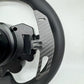2PCS Simplayer Carbon Fiber Adjustable Paddles (Type A) Compatible with MOZA R5 ES and R3 ESX