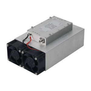 0.5-6GHz RF Microwave Wideband Power Amplifier 45dB Gain 10W High Power Output with SMA Female Connector