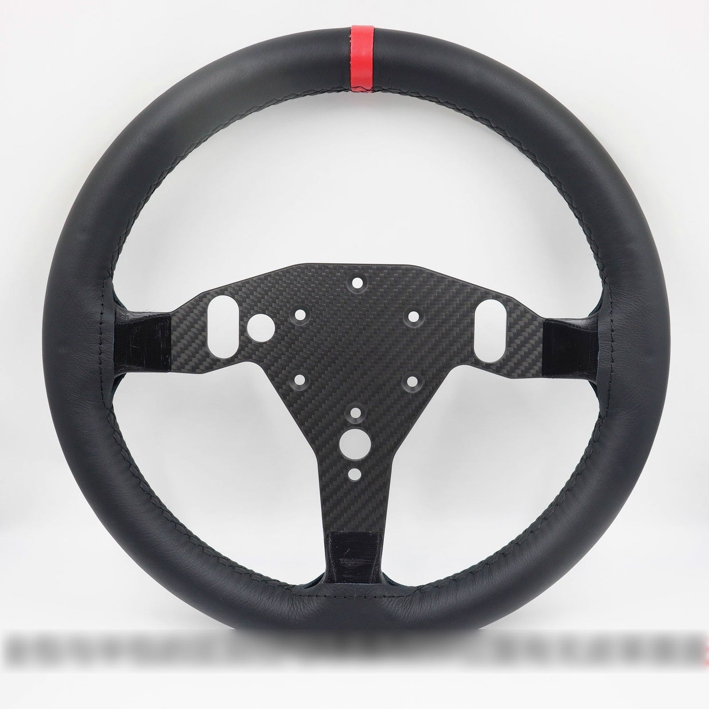 Simplayer 33cm (13") Steering Wheel Rim Sim Racing Wheel Mod (Half-Wrap) for Logitech RS Wheel Hub