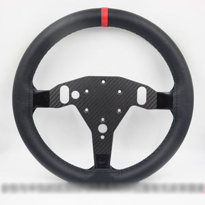 Simplayer 33cm (13") Steering Wheel Rim Sim Racing Wheel Mod (Half-Wrap) for Logitech RS Wheel Hub