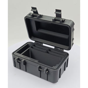 Shockproof 3D Printed Action Camera Storage Case Storage Box (Black) for DJI Action 3/4/5 Pro