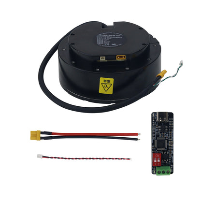 ROBSTRIDE04 Collimated Drive Lightweight 120Nm Integrated High Performance Joint Motor Module with Debugger