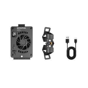 SOONPHO A6Pro SP-A6Pro Camera Cooler Cooling Fan (Long Phone Holder) for Fujifilm and Canon Cameras