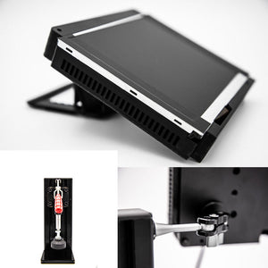 CUBESIM DDI MFD Screen V3 Multi-Function Display with Backboard and Desktop Bracket for F/A-18C F-16C DCS World