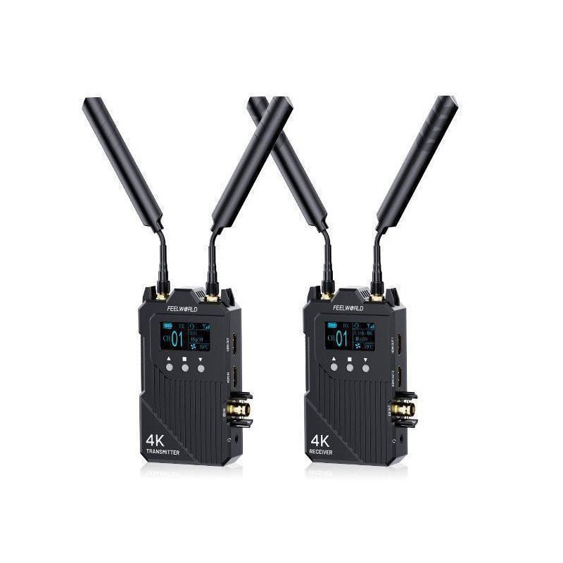 FEELWORLD WT1S 4K Wireless VTX HDMI-compatible Video Transmission System Full Duplex Intercom Live Streaming