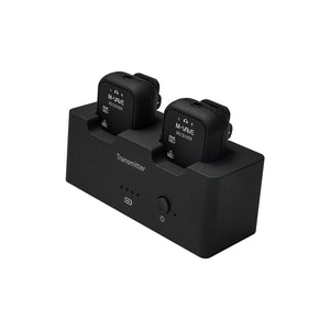 WP-12 2.4GHz Wireless In-Ear Monitor Transmission System with Charging Slot One Transmitter to Two Receivers
