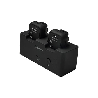 WP-12 2.4GHz Wireless In-Ear Monitor Transmission System with Charging Slot One Transmitter to Two Receivers