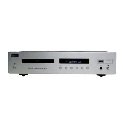 Dugood Silvery CD-490 Fully Balanced HiFi CD Player WAV Lossless Music Player Audio Decoder (PCM1789 Decoding Chip)