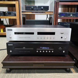 Dugood Black CD-490 Fully Balanced HiFi CD Player WAV Lossless Music Player Audio Decoder (AK4490 Decoding Chip)