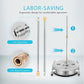 20" 4000PSI Stainless Steel Pressure Washer Surface Cleaner for Driveways Sidewalks and Patios
