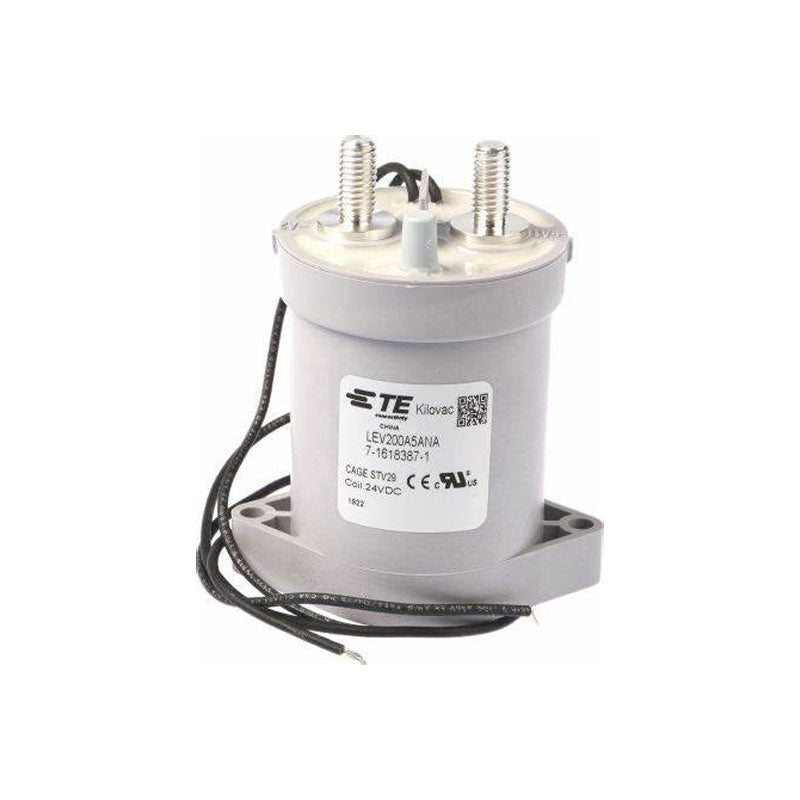 LEV200A5ANA 7-1618387-1 High Voltage DC Relay 24V DC Coil 1-Pole DC Voltage Power Control Accessory for TE Connectivity