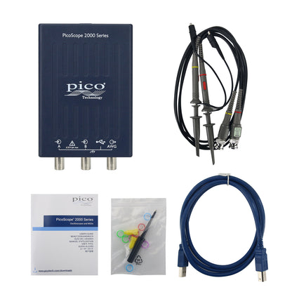 PicoScope2204A 10MHz Portable Oscilloscope 2 Analog Channel 8-Bit Resolution Arbitrary Wave Generator