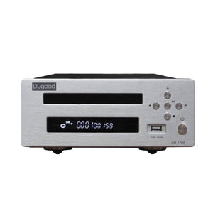 Dugood Silvery CD-1798 HiFi Fully Balanced Mini CD Player DV-34 Movement PCM1798 Decoding IRC5532D OP AMP