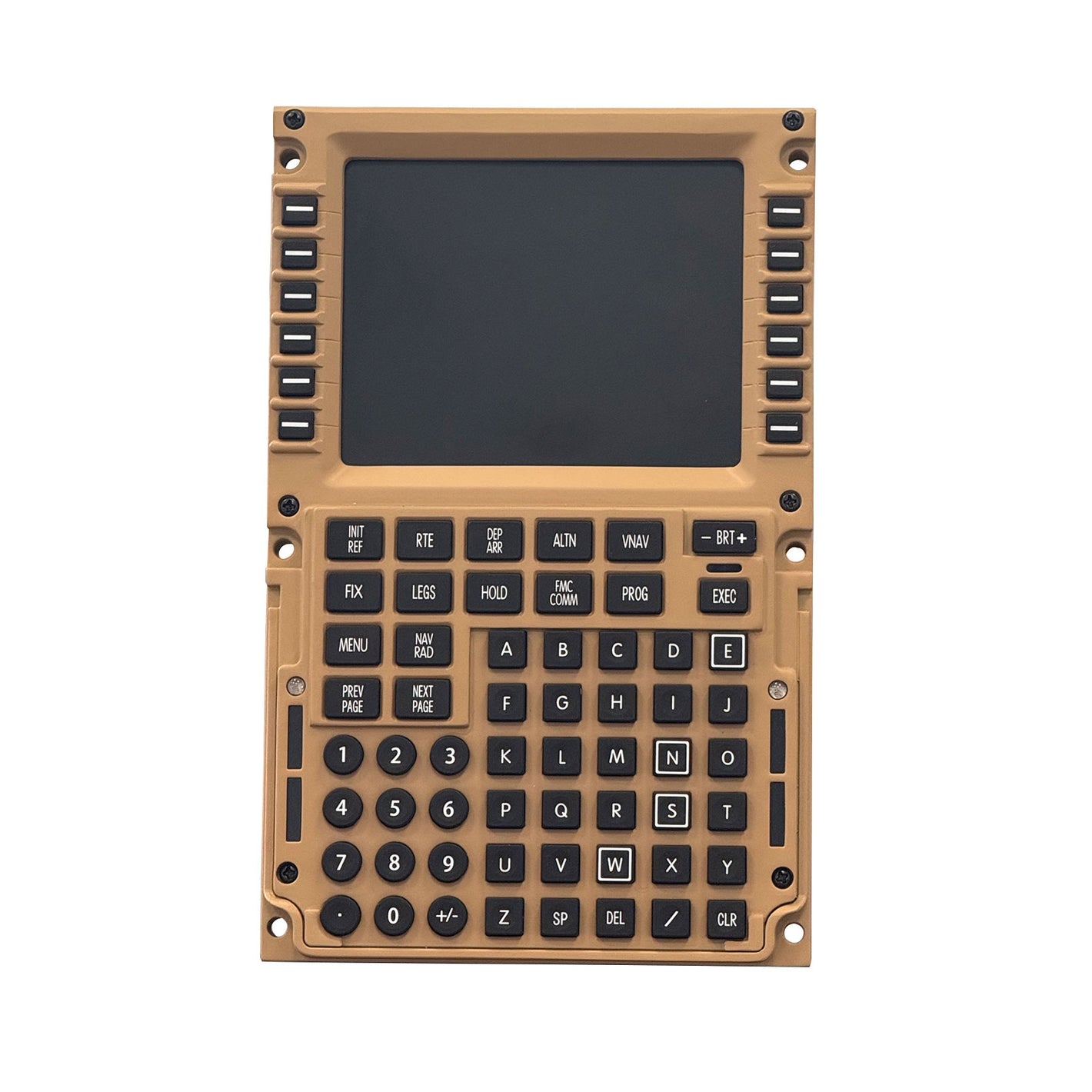 Wefly High Refresh Rate Control and Display Unit Replacement for Boeing 777 Series Flight Simulator CDU