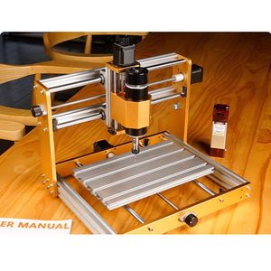 CNC3018Plus 2.0 3018 Pro Max Small CNC Router &amp; Laser Engraving Machine w/ 500W Spindle &amp; 5.5W Laser