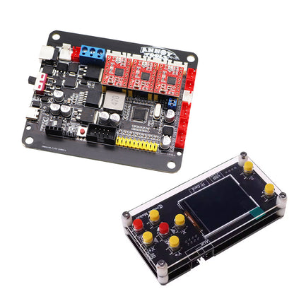 ANNOY TOOLS 4.0 3-Axis CNC Controller Board + Offline Controller 1.8" Screen for CNC/Laser Engravers