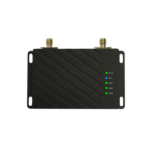 3KM 2.5W Integrated Video Data Transmitter Drone Video Data Link 3-Band 800MHz/1.4GHz/2.4GHz + Shell
