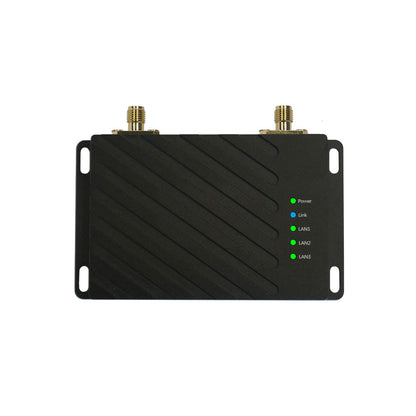 15KM 2.5W Integrated Video Data Transmitter Drone Video Data Link 3-Band 800MHz/1.4GHz/2.4GHz + Shell