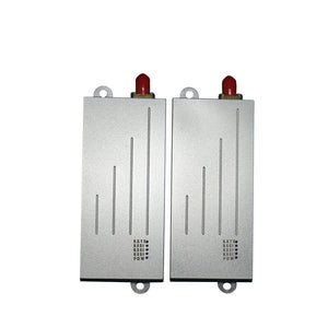 2PCS 2W 900MHz Wifi HaLow Video Data Transmitter Video Data Transmission Module Aluminum Alloy Shell