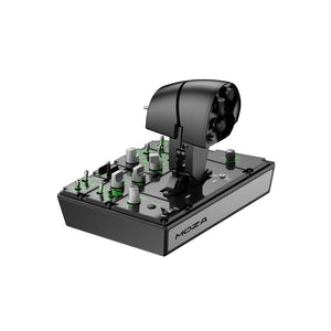 MOZA MTP Throttle Panel w/ 27 Programmable Switches for Professional &amp; Enthusiast Flight Sim Pilots