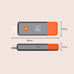 Portable 50M HDMI-compatible Wireless Transmitter 1080P Wireless Screen Projection Support Audio/Video Synchronous Transmission