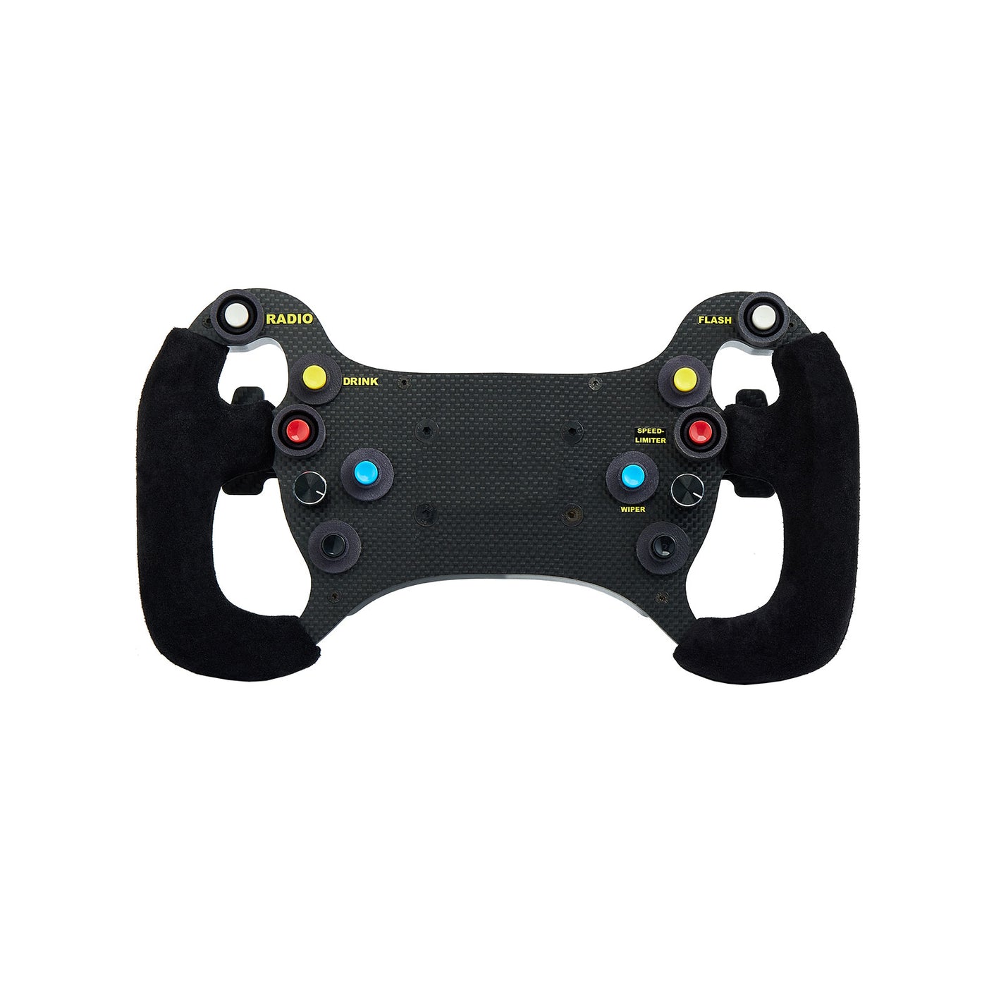 Simplayer 300mm GT-style Racing Wheel Steering Wheel w/ Carbon Fiber Panel and 10 Buttons for AMG Version