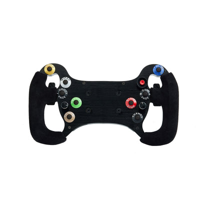 Simplayer 300mm GT-style Racing Steering Wheel with Aluminum Alloy Panel &amp; 10 Buttons for AMG Version