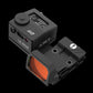 Set of CHI Red Dot Telephoto Device Fast-Focus Camera Telephoto Lens External Viewfinder with Bases
