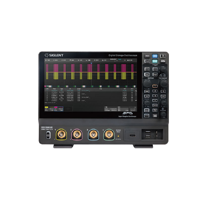 SDS1072X HD 12Bit High Resolution 70MHz 2GSa/s 2-Channel Digital Oscilloscope Support Multiple Trigger Function