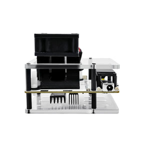 1.2TH/s BTC Lottery Miner - NMAxe Gamma Solo Miner with Black Fan and Wireless WIFI Operation