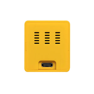 ESP32 1000KH/s BTC Miner Solo Miner &amp; Small Home Desktop Clock (Yellow) - Quiet Operation &amp; Wifi
