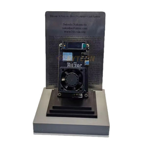 Black Bitaxe Gamma 601 Solo Miner 1.2TH/S 18W Low Noise WiFi Bitcoin Miner with Power Supply