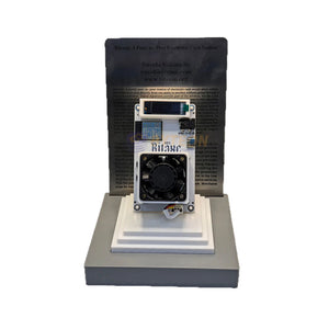 White Bitaxe Gamma 601 Solo Miner 1.2TH/S 18W Low Noise WiFi Bitcoin Miner with Power Supply