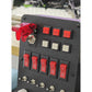 Racing Game/Flight Simulation Central Control Box PETG 3D-printed Shell with Six Self Reset Button Switch