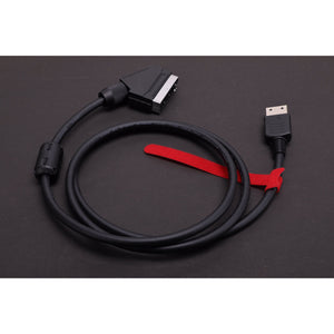 High Quality Dreamcast to SCART RGBS Adapter Cable with Brass Pins for SEGA DreamCast Console