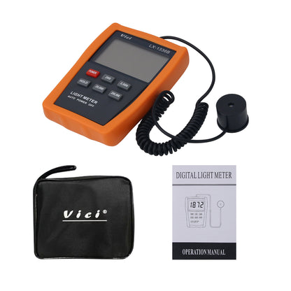 Vici LX-1336B 10-200000cd/m² LCD Screen Light Tester Intelligent Luminance Meter High Precision Digital Lux Meter