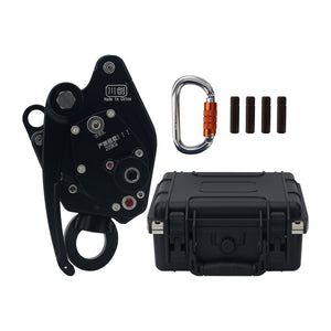 CCS-Ultra Ascent Descent Device Ascender Descender Device with 200kg Max Load Capacity &amp; Swivel Mode