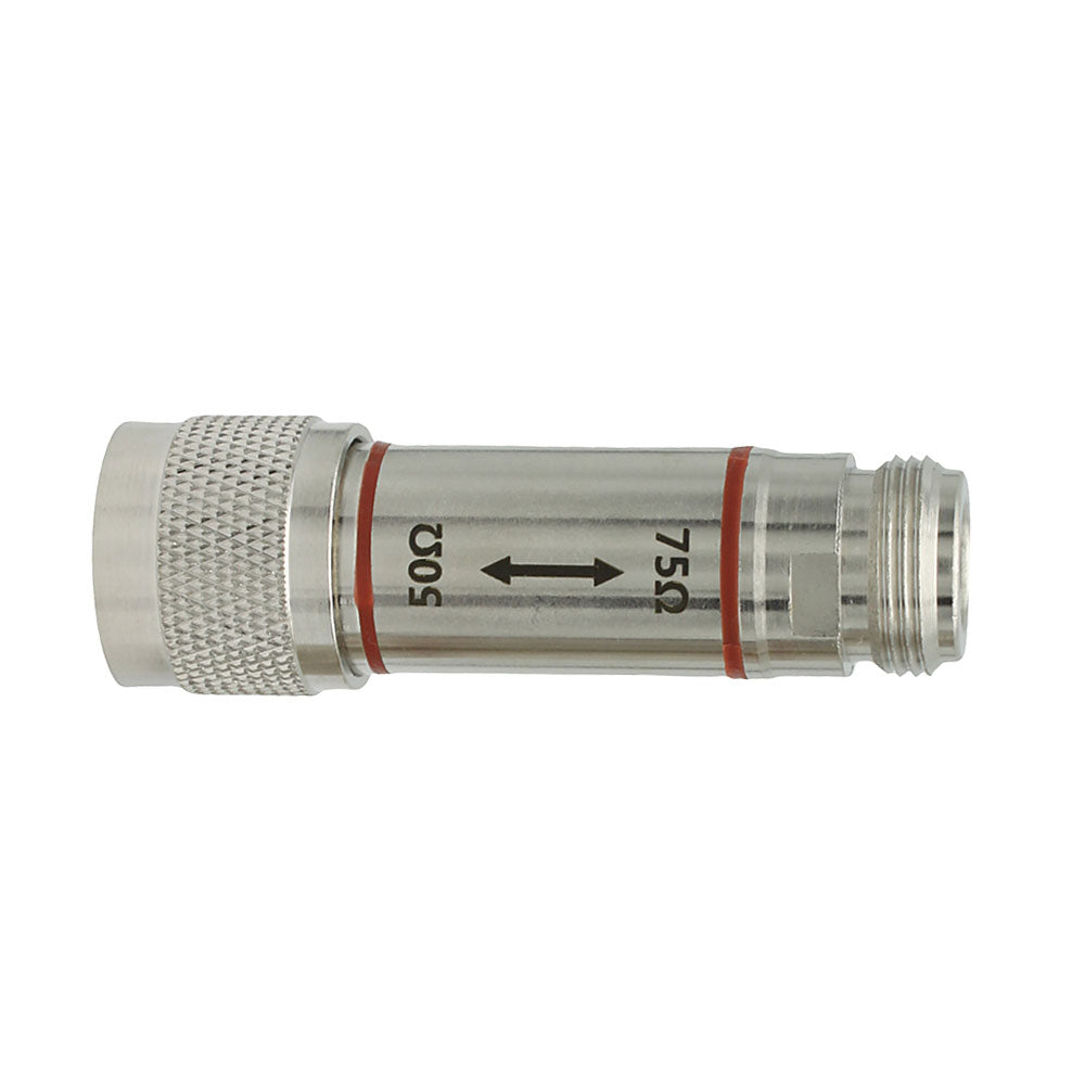DC-3GHz Impedance Converter N50 Male to N75 Female Connector Impedance Transformer RF Accessory