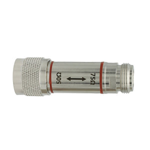 DC-3GHz Impedance Converter N50 Male to N75 Female Connector Impedance Transformer RF Accessory