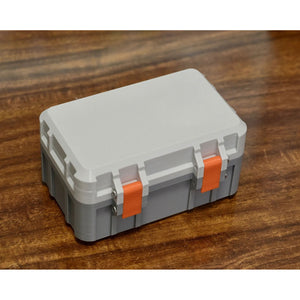 Shockproof 3D Printed Action Camera Case Storage Box (Dual-Color Logo) for DJI Action 3/4/5 Pro