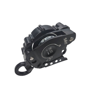 Black WK-01 Electric Ascender Descent Control Device Lift Retarder for High Altitude Operations/Rock Climbing/Rescue
