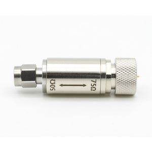 DC-3GHz Impedance Converter 50ohms to 75ohms/75ohms to 50ohms RF Impedance Adapter (SMA Male to F-Type Male Connector)