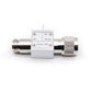 0.01-3GHz Bias Tee 2A High Current 50V RF DC Block 75ohms with N-Type Female to Male Connector