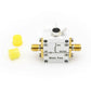 100kHz-1.0GHz 2A High Current Bias Tee 50ohms 50V RF DC Block with Gold-plated RF-SMA Female to RF/DC-SMA Female Connector
