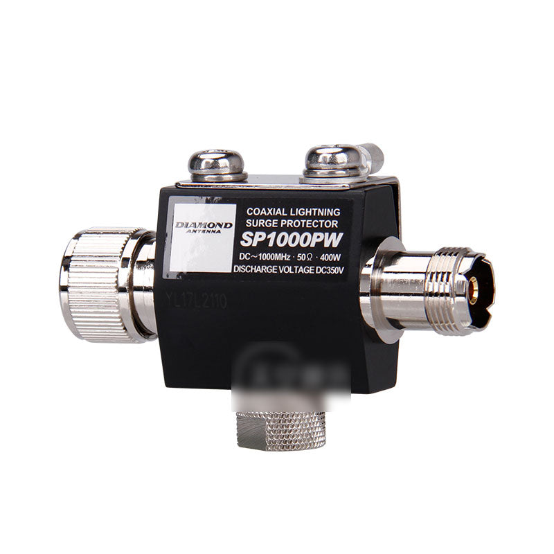 SP1000PW DC-1GHz Portable Base Station Antenna Coaxial Lightning Surge Protector Waterproof Lightning Arrester
